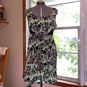 Hurley tie dye sundress sz Large high low hem- good condition